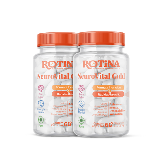 NeuroVital Gold Suplementação para 2 meses